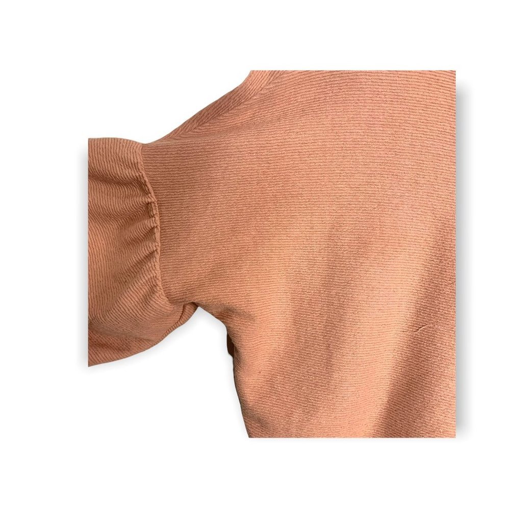 J Crew Ribbed Textured Drop Shoulder Top Large - Picture 3 of 10